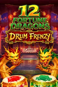12 Fortune Dragons Drum Frenzy
